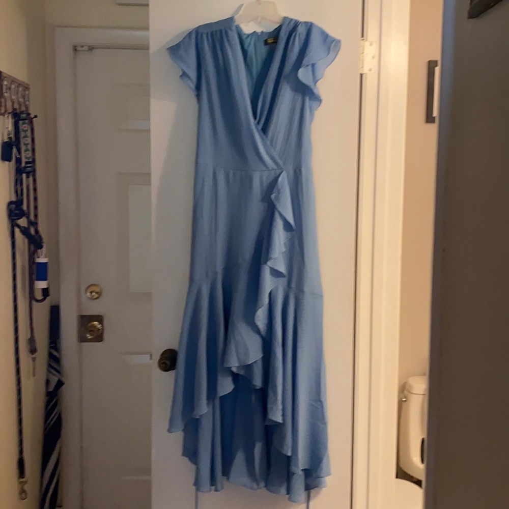 Size 14 Melanie blue flowy dress!!